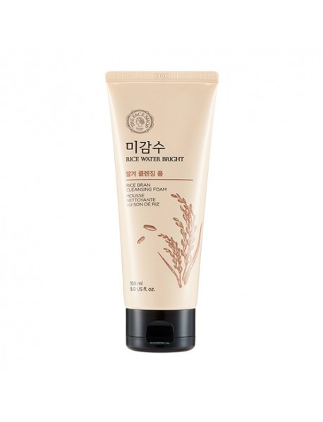 [THE FACE SHOP] Rice Water Bright Rice Bran Cleansing Foam - 150ml
