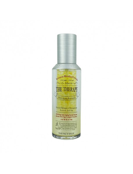 [THE FACE SHOP] The Therapy Oil-Drop Anti-Aging Facial Serum - 45ml