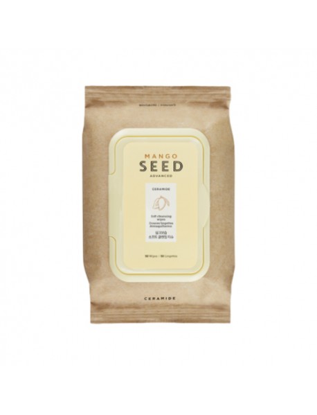 [THE FACE SHOP] Mango Seed Advanced Soft Cleansing Wipes - 50pcs
