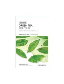 [THE FACE SHOP] Real Nature Green Tea Face Mask - 10EA