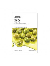[THE FACE SHOP] Real Nature Olive Face Mask - 10EA