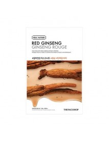 [THE FACE SHOP] Real Nature Red Ginseng Face Mask - 10EA