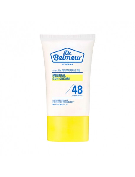 [THE FACE SHOP] Dr. Belmeur UV Derma Mineral Sun Cream - 50ml (SPF48 PA+++)