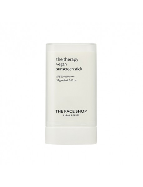 [THE FACE SHOP] The Therapy Vegan Sunscreen Stick - 18g (SPF50+ PA++++)