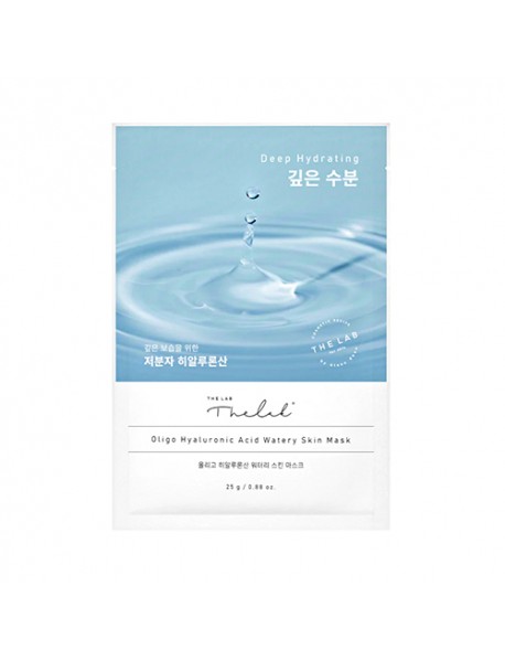 (THE LAB BY BLANC DOUX) Oligo Hyaluronic Acid Watery Skin Mask - 1Pack (25g x 10ea)