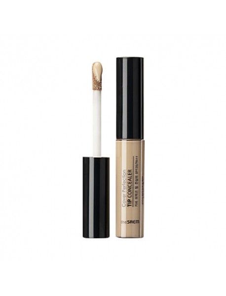[THE SAEM] Cover Perfection Tip Concealer - 6.5g #01 Clear Beige