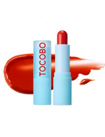 (TOCOBO) Glass Tinted Lip Balm - 3.5g #013 Tangerine Red