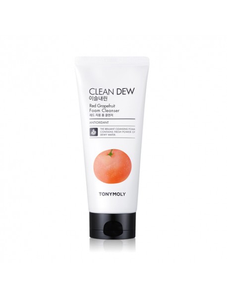 (TONYMOLY) Clean Dew Red Grapefruit Foam Cleanser - 180ml