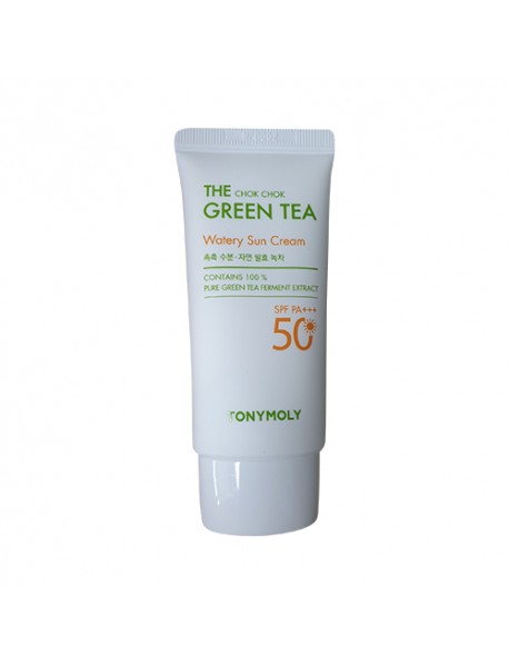 [TONYMOLY] The Chok Chok Green Tea Watery Sun Cream - 50ml (SPF50+ PA+++)