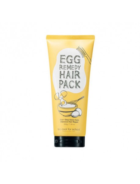 (TOO COOL FOR SCHOOL) Egg Remedy Hair Pack - 200g