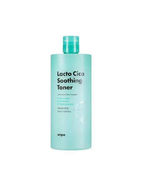 (UNPA) Lacto Cica Soothing Toner - 500ml / big size