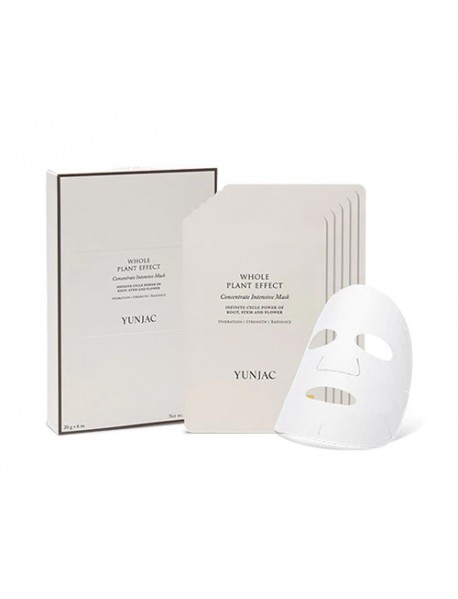 (YUNJAC) Whole Plant Effect Concentrate Intensive Mask - 1Pack (20g x 6ea)